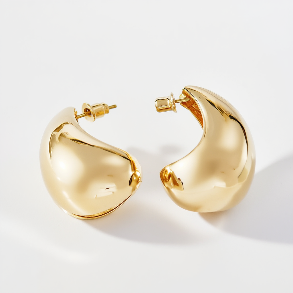 Selene Earrings – Gold
