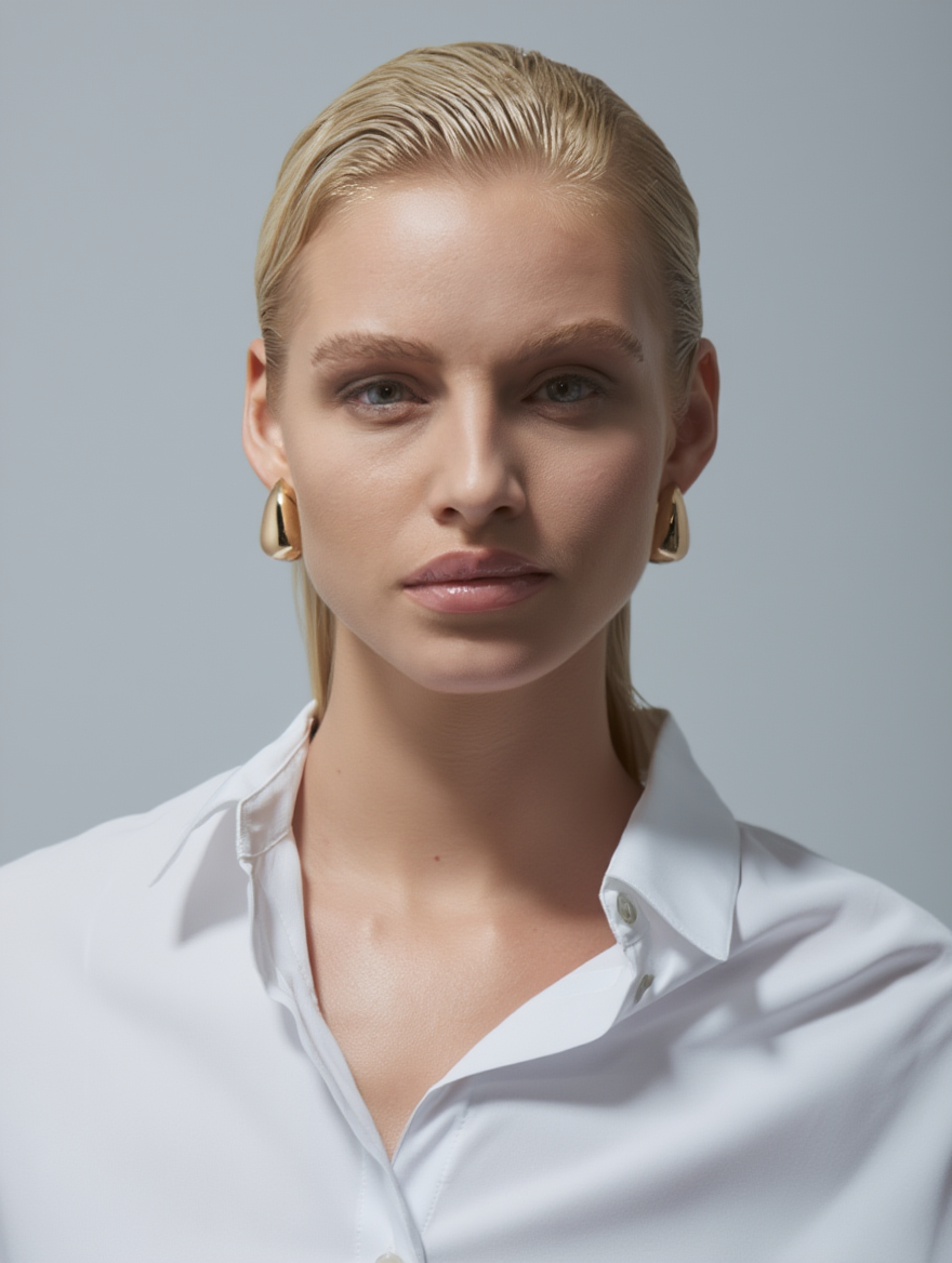 Selene Earrings – Gold
