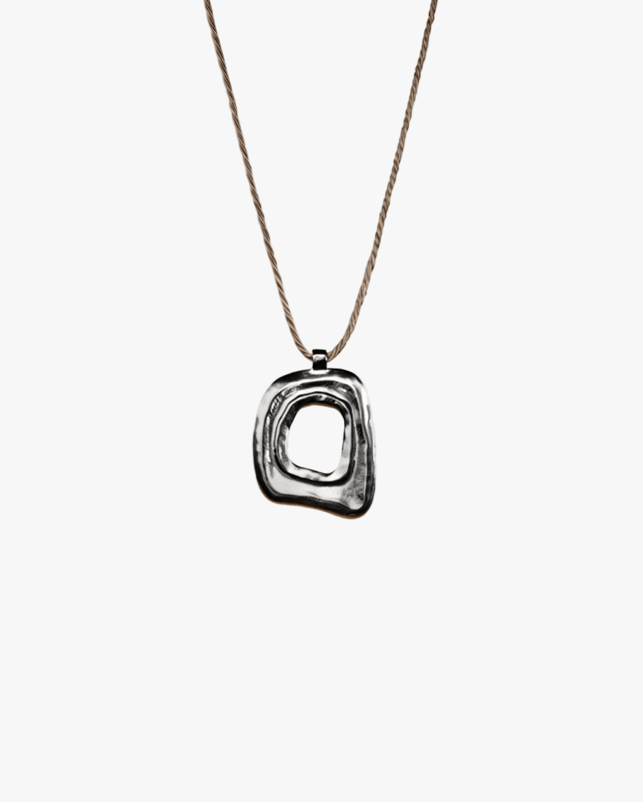 Abstract Shape Statement Necklace