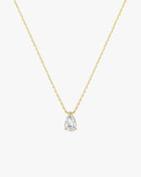 Iriss Necklace Pear - Gold
