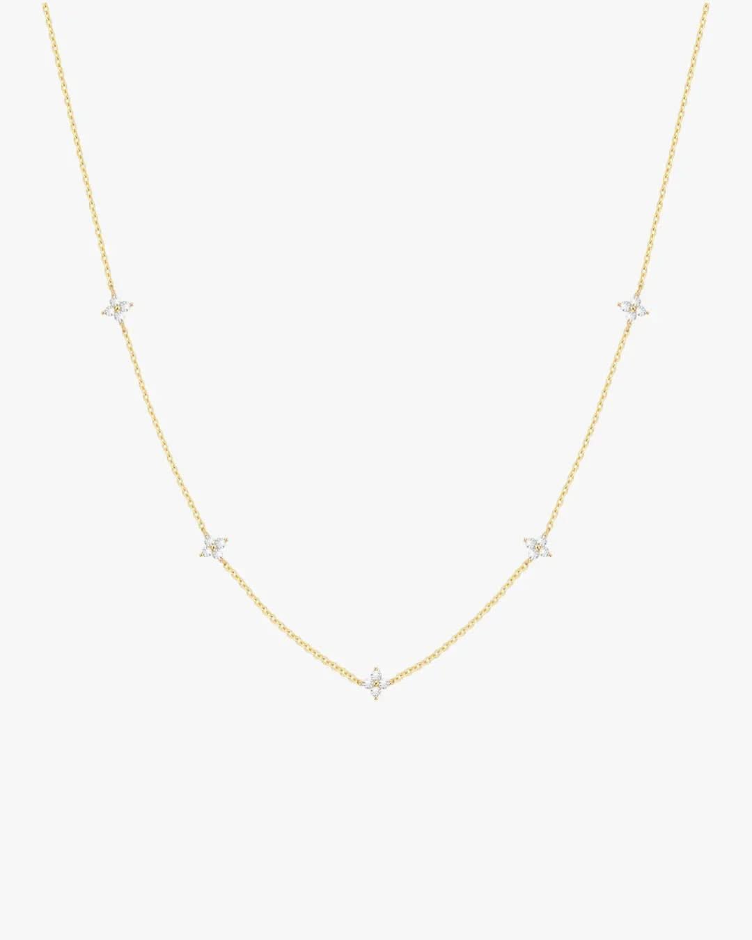 Loria Necklace Multi - Gold
